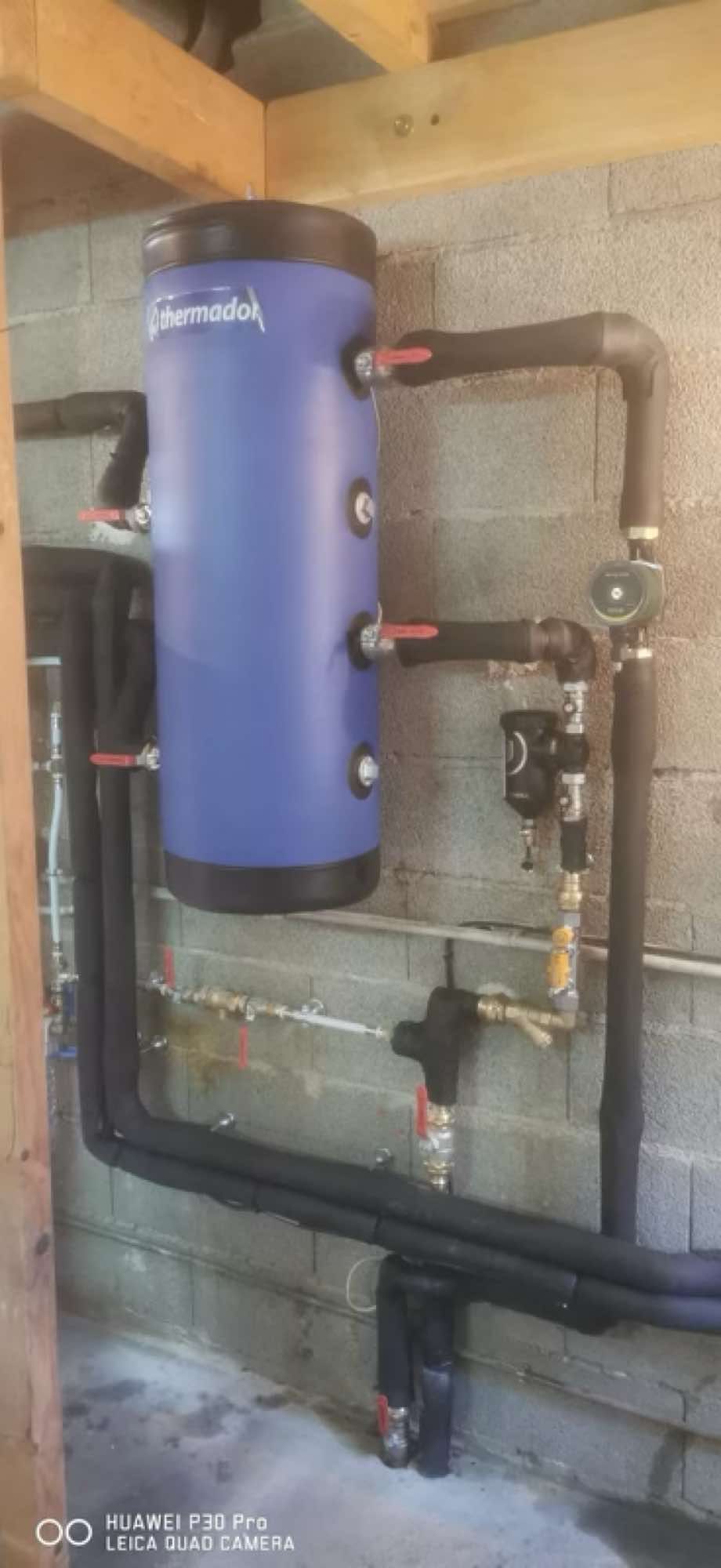 Installation ballon & plomberie